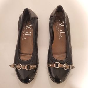 AGL Leather Flats Women's Size 6.5